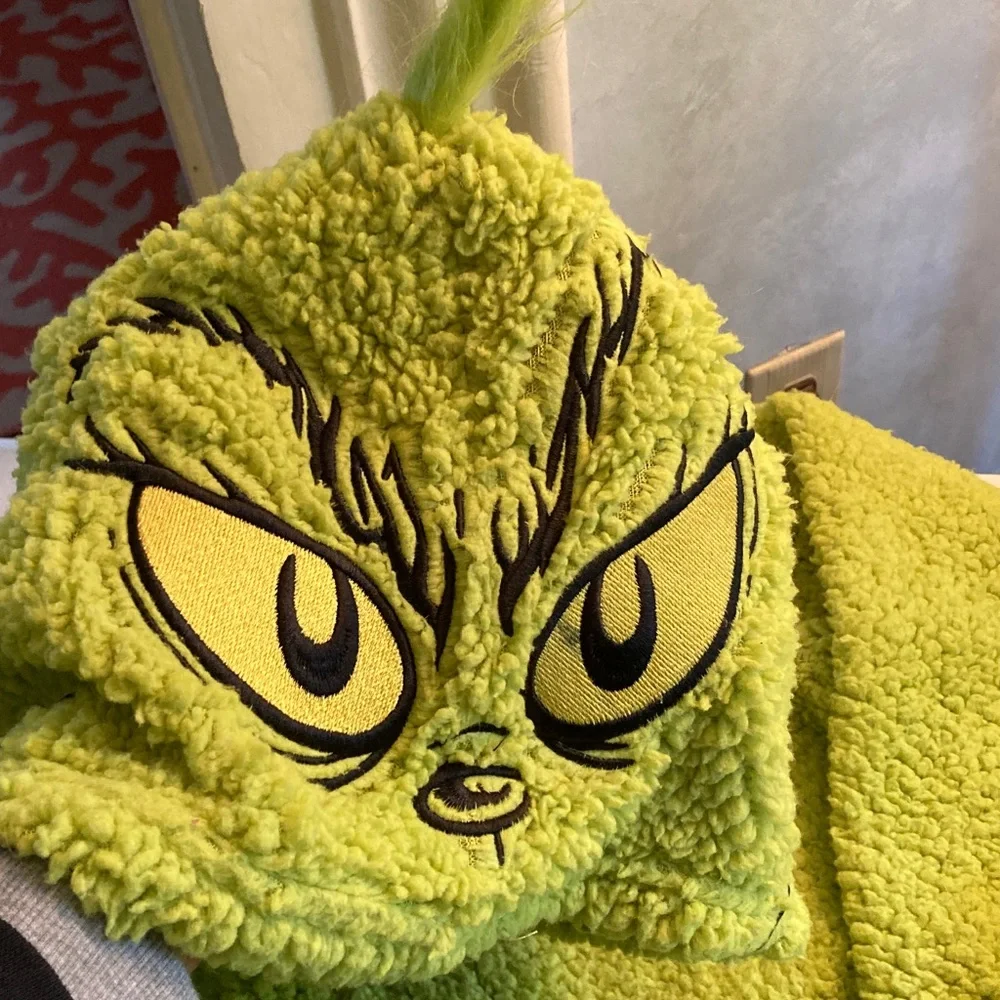 Dr. Seuss The Grinch Hooded Onsie - Picture 3 of 7